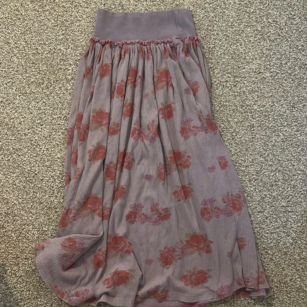 Free people maxi skirt